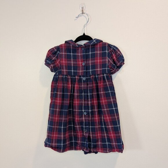 2/$40 🧡 John Lewis Heirloom Collection Baby Plaid Dress | 100% Cotton - Picture 2 of 4